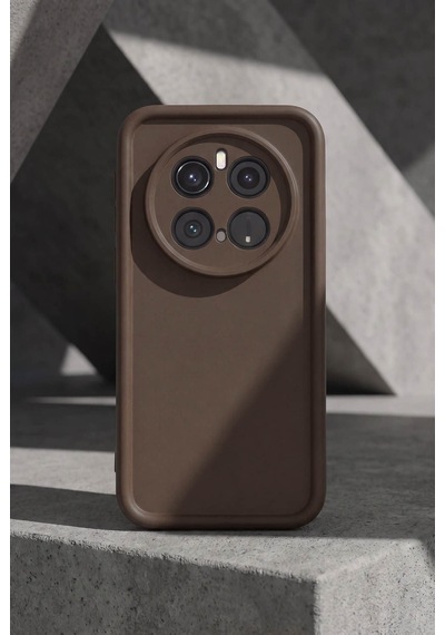 Honor Magic 7 Pro Kılıf Kamera Çıkıntılı Mat Silikon Telefon Kılıfı-54144