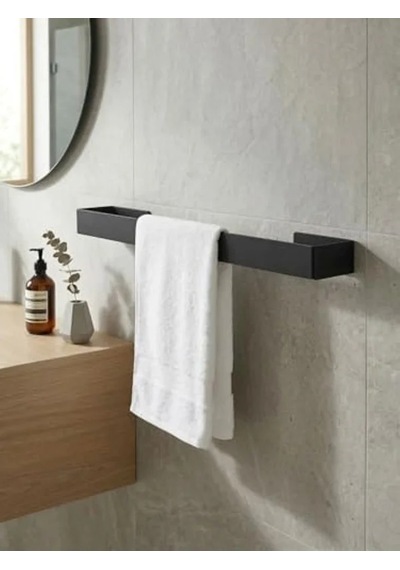 40 Cm Uzunluğunda Yapışkanlı Metal Havlu Askısı, Banyo Ve Mutfak İçin 12 Izgara