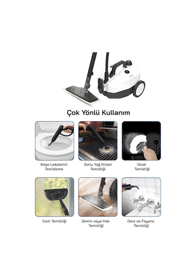 Sinbo SSC-6428 2000 W Buharlı Temizleyici