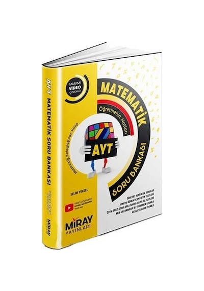 Miray Yayınları Ayt Matematik Tamamı Video Çözümlü Soru Bankası