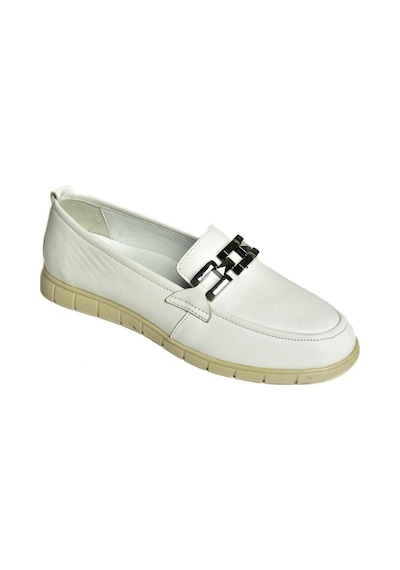 Fox Shoes P555081103 Beyaz Hakiki Deri Günlük Kadın Ayakkabı Beyaz-hakiki Deri Beyaz