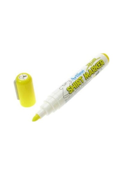 Artline Shirt Marker Tişört  Kalemi Sarı