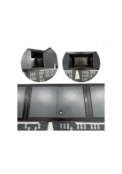 Takpower Ttr4431 3 Metre Takım Tezgahı 10 Çekmeceli 10 Dolaplı Ara Bölmeli
