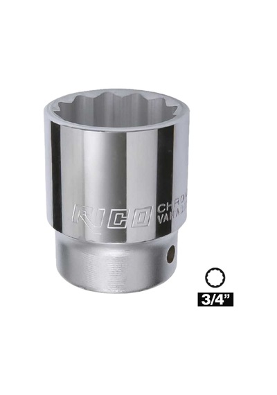 Rıco 3/4 On İki Köşe Ağır Lokma 41 Mm