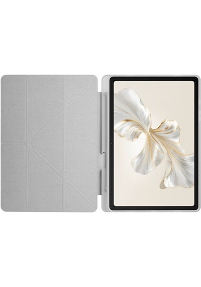 Honor Pad 9 12.1 İnch Tablet Uyumlu Kılıf Katlanır Kalemlikli Standlı Uyku Modlu Akıllı Kapak Kapaklı Kılıf