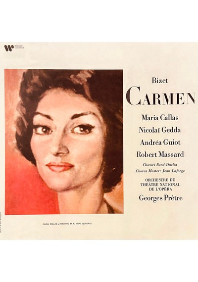 Maria Callas Orchestre Du Theatre National De L'opera De Paris Georges Pretre - Bizet Carmen 3 Lp Plak