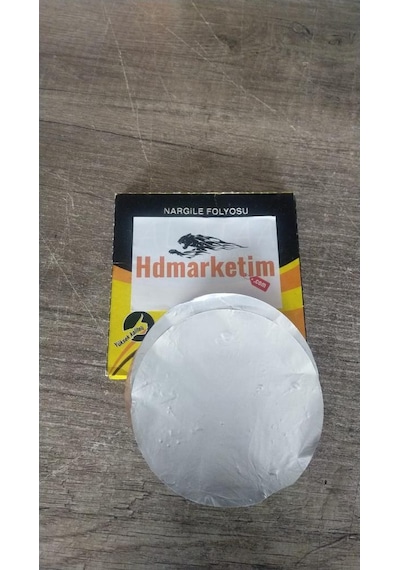 Folyo Hazır Kesilmiş Nargile Folyosu Deliksiz Yuvarlak 1 Paket 8 Adet 31218880