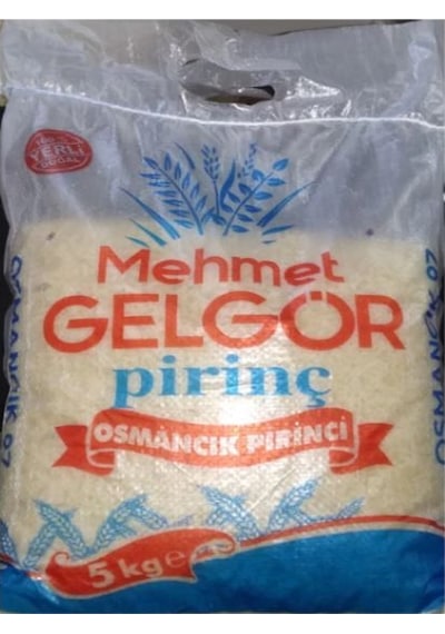 Mehmet Gelgör Osmancık Pirinç 5 KG