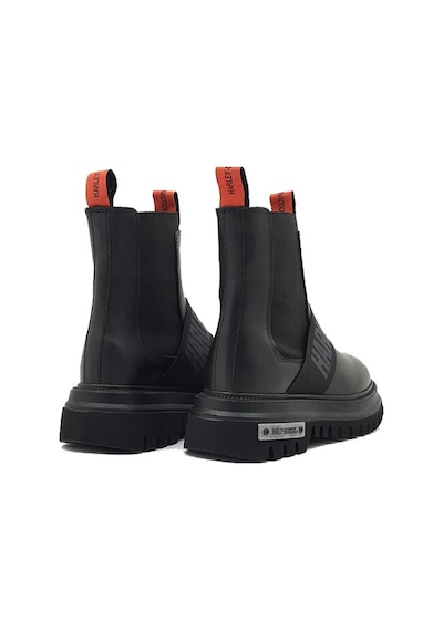 Harley Davidson Bayan Bot 021Z100563  Black Deri Siyah