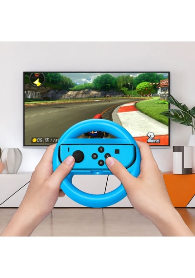 Ns Joy-con Direksiyon Seti Ergonomik Tasarım Switch 1 Uyumlu Joycon Grip Aksesuar Renkli 2 Adet