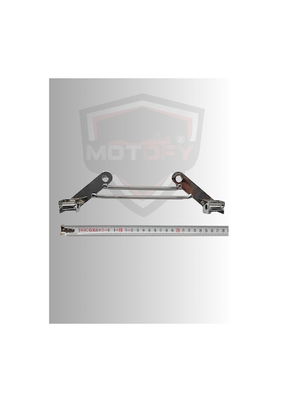 İkili Nikel Sis Farı Braketi 28cm