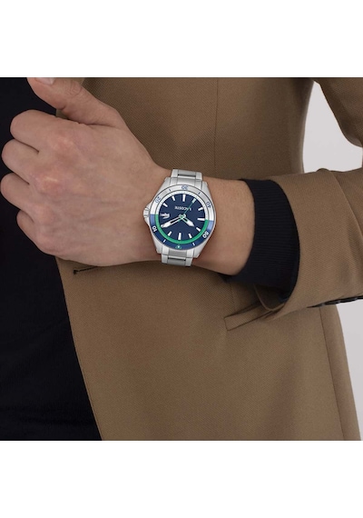 Lacoste Lac2011458 Erkek Kol Saati Metalik Gri