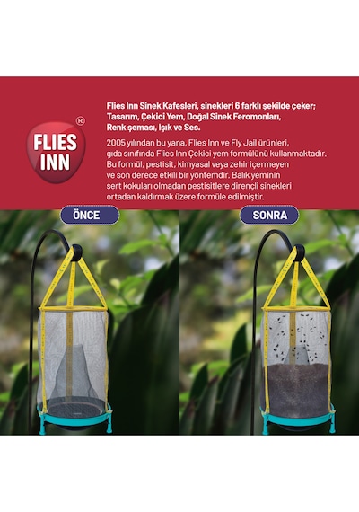 Flies Inn Hg Yeni Nesil Karasinek Tuzağı