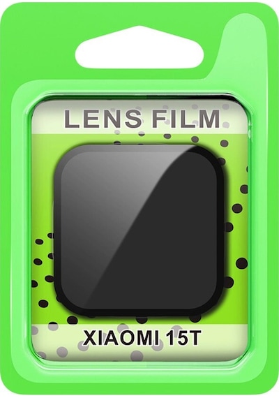 Mi 15t Raze Metal Kamera Lens - Siyah