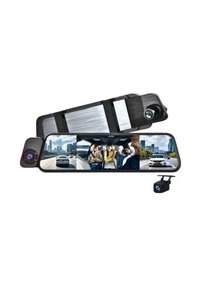 9.66" İnç Ips Ekranlı Akıllı Dikiz Aynası Araç Kamerası Carplay & Android Auto Ultra Hd 4k Kayıt Kalitesi Twogo Go-ik11l