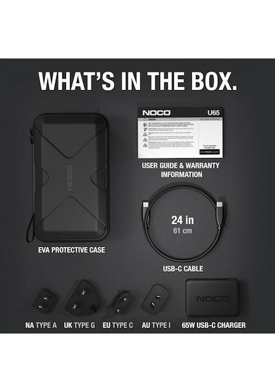 Noco Boost X 65w Usb-c Sarj Cihazi Gbx45/55/75/155