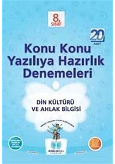 8. Sınıf Din Kültürü ve Ahlak Bilgisi Konu Konu Yazılıya Hazır...