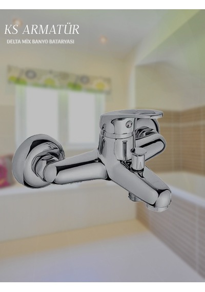 Kevser Delta Mix Banyo Batarya krom