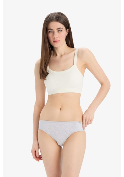 DeFacto Ribana 3'lü Askılı Brief Külot-Fall in Love D6404AX25SPBG588 DeFacto Ribana 3'lü Askılı Brief Külot-Fall in Love D6404AX25SPBG588