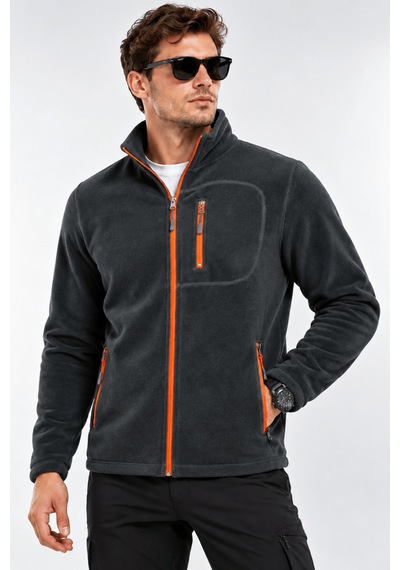 Genius Store Unisex Polar Tam Fermuarlı 3 Cepli Tüylenme Yapmaz Soğuğa Karşı Dayanaklı Spor Erkek-kadın Polar Tekli Füme Genius Store Unisex Polar Tam Fermuarlı 3 Cepli Tüylenme Yapmaz Soğuğa Karşı Dayanaklı Spor Erkek-kadın Polar Tekli Füme