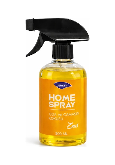 Uzman Home Spray Zeus Oda Spreyi - Çamaşır Kokusu 500 Ml Ev, Ofis, Araç Okyanus