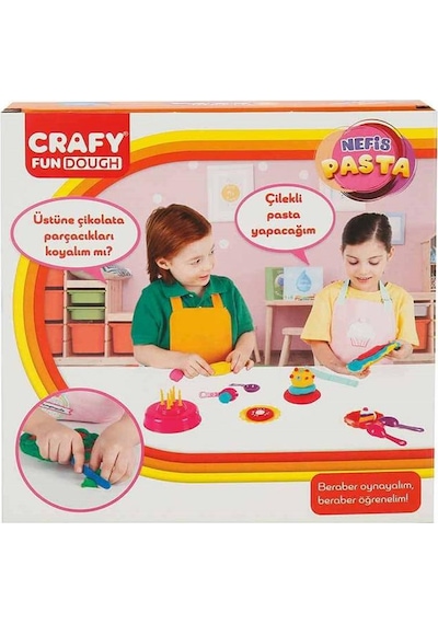Crafy Nefis Pasta Oyun Hamur Seti 200 G 17 Parça