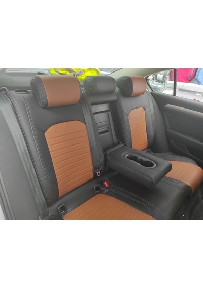 Volkswagen Passat B8 Araca Özel Deri Oto Kılıfı
