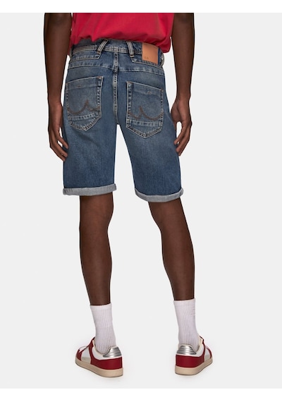 Ltb Darwın Orta Bel Jean Orta Mavi Bermuda Orta Mavi 2XL