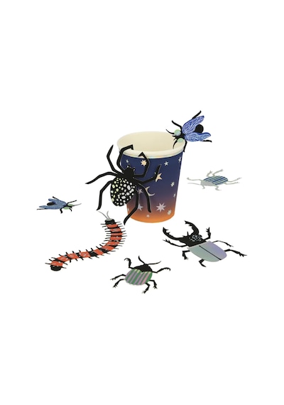 Meri Meri - Making Magic Large Bug Confetti - Sihirli Büyük Böcek Konfetiler Tüm Yaşlar
