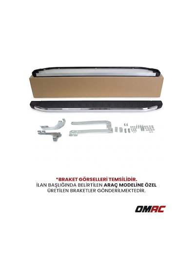 Peugeot 3008 2023-2027 Uyumlu Araca Özel Proside Yan Basamak Krom