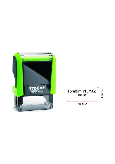 Trodat 4910 - İsim Ünvan Kaşesi