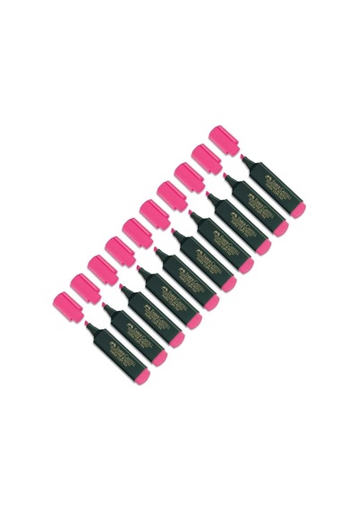 Faber-castell Fosforlu Kalem 1548 Pembe 10 Adet 0