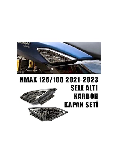 Yamaha Nmax 125/155 2021-2023 Sele Altı Karbon Kapak Seti