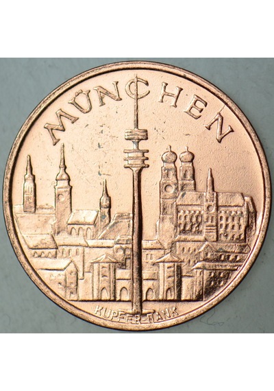 Almanya Münih 1972 Xx. Olimpiyat Oyunları Mini Madalyon. 18 Mm Çilaltı.