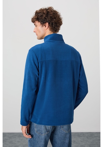 Air Jones Tommy Life River Parlament Dik Yaka Erkek Polar Sweatshirt - 88310 Parlament