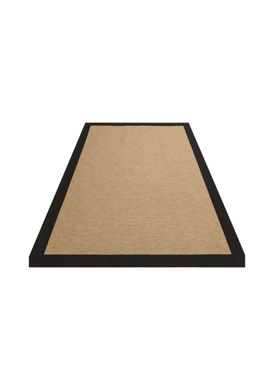 Bespoky Modern Düz Koridor Halısı Kilim Vizon Kahve