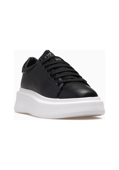 Lufian Grace Kadın Deri Sneaker Ayakkabı 26y 121230109 Siyah