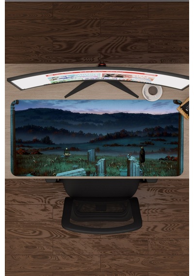Vinland Saga Anime V2 - 90x40 Xxl Gaming Kauçuk Kaymaz Taban Mouse Pad Fare Altlığı