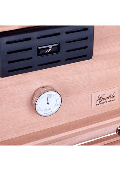 Gentili Emilio Desenli Ahşap Kaplama Humidor 373047