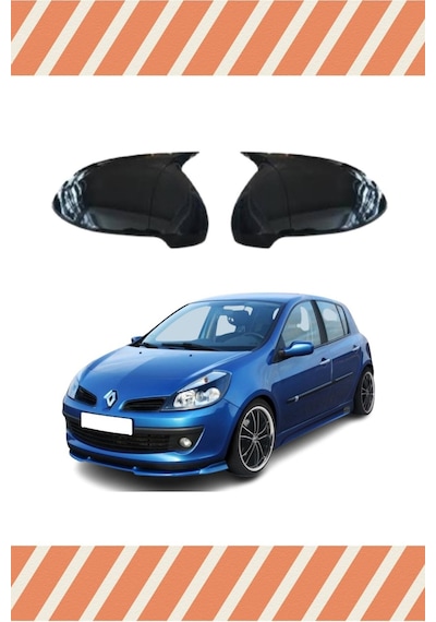 Renault Clio 3 Uyumlu Yarasa-batman Ayna Kapağı