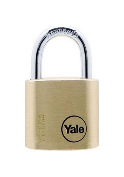 Yale Essential Serisi 30 Mm Prinç Sarı Asma Kilit