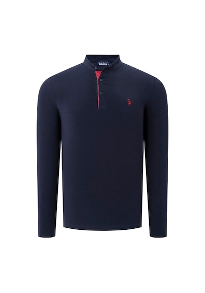 V4009 Dewberry Erkek Sweatshırt-düz Lacivert Düz Lacivert
