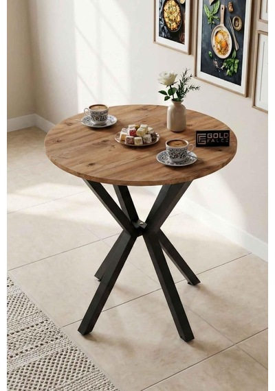 Falez 70 Cm Yuvarlak Mutfak Masası Metal Ayaklı Modern Yemek Balkon Bahçe Kafe Masası Atlantik Çam 9820 Genel Falez 70 Cm Yuvarlak Mutfak Masası Metal Ayaklı Modern Yemek Balkon Bahçe Kafe Masası Atlantik Çam 9820 Genel