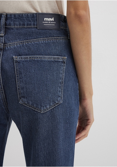 Mavi - Jane Classic Denim Gölgeli Koyu Mavi Jean Pantolon 1010917-91354 Koyu Mavi Mavi - Jane Classic Denim Gölgeli Koyu Mavi Jean Pantolon 1010917-91354 Koyu Mavi
