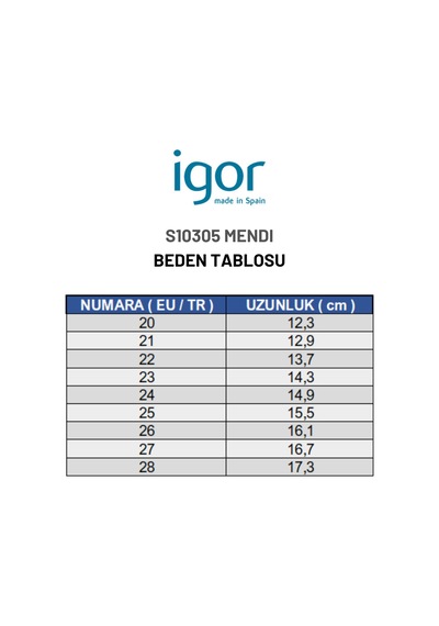 Igor Mendi Çocuk Karamel Yağmur Çizmesi W10305-215 Karamel