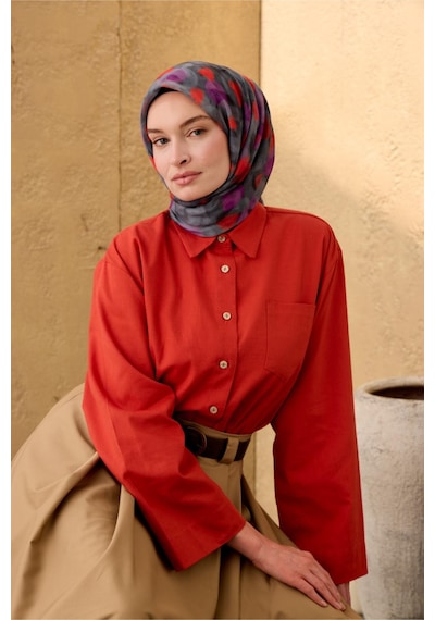 Silk Home Soft Eşarp 73098 Siyah