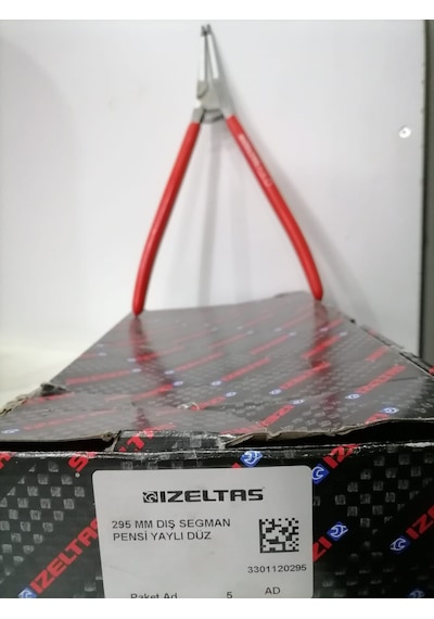 Dış Segman Pensesi Yaylı Düz 295Mm Izeltaş