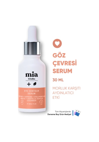 Mia Klinika Morluk Ve Kırışıklık Karşıtı Aydınlatıcı Göz Çevresi Bakım Serumu 30 ML