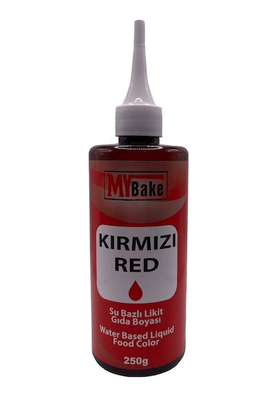Sıvı Gıda Boyası My Bake 250 Gr Kırmızı