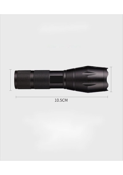 Gold Orion Km-108 T6 Led Şarjlı El Feneri 5 Modlu 200 Metre Işık Çok Renkli